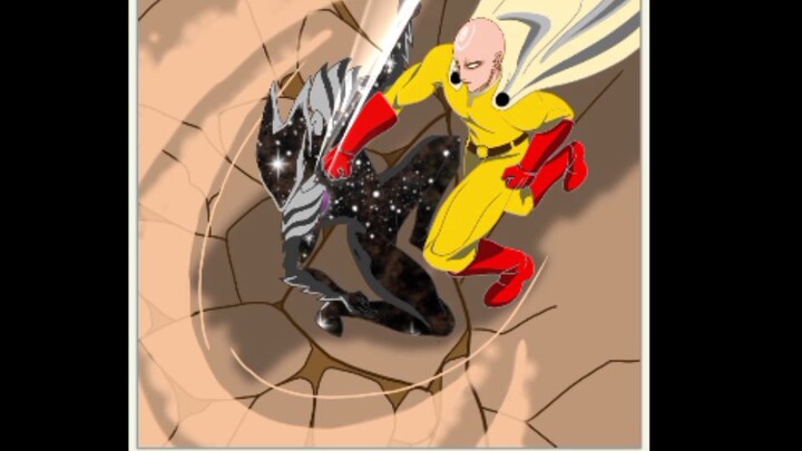 saitama vs garou tutorial digital drawing, ibis paintx