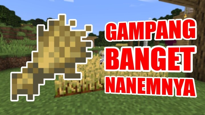 Tanaman Terbaik Buat Dibudidayain di Awal Game! [ Minecraft Fact Indonesia - Wheat! ]
