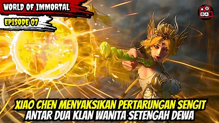 Pertarungan Setengah Dewa dan Asal Usul Dari Pulau Naga - Bahas Alur Donghua World Of Immortal EPS 7