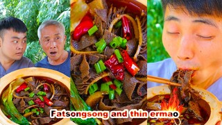 interesting videos || Love to eat hairy belly, ruthless man || songsong