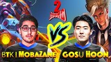 ʙTᴋ | MobaZane VS ɢᴏsᴜ Hoon | Battle of Top Streamer in United States Part 2 ~ MLBB