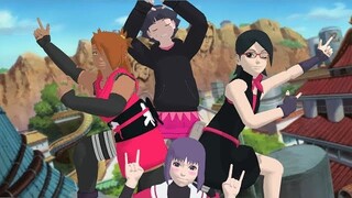 【MMD】BLACKPINK Kill This Love ft.Naruto Next Gen.Boruto Girls (Motion DL)