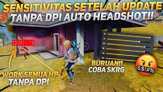 AUTO HEADSHOT❗TANPA DPI SENSITIVITAS HEADSHOT TERBARU SETELAH UPDATE || 100% HEADSHOT WORK SEMUA HP❗