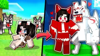 Vì Bị Dính Lời Nguyền Nên Mèo Simmy Hóa Thành Người Sói Hắc Ám Trong Minecraft