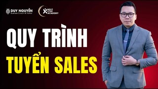 Quy trình 5 bước tuyển dụng nhân sự Sales hiệu quả | Coach Duy Nguyễn