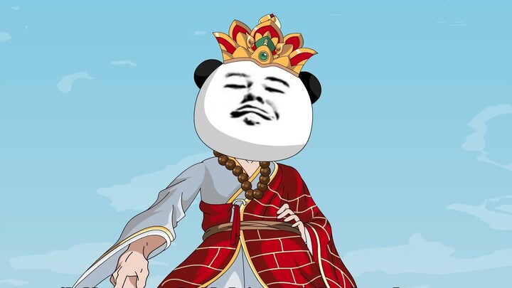 "Biksu Super Tang" 01: Hancurkan Wuzhishan di awal dan terima Sun Wukong sebagai adiknya! #animasi a