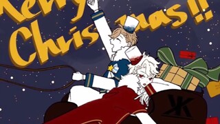 【黑黑平安夜】嗯嗯谁的手好凉？