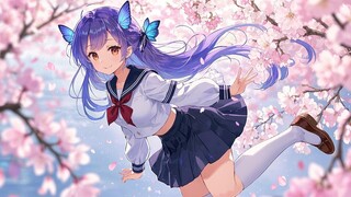 [Janji Sakura dan Mata Biru: Kisah Penyembuhan Lintas Dimensi] --Saat janji di bawah pohon sakura be