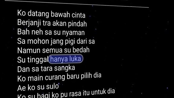 lagu galau