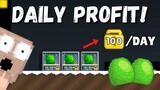 HOW TO PROFIT 1DL/DAILY 🤑 WITH HEDGE!! (MUST WATCH!!!) | Growtopia How To Get Rich 2021| TriggerFear