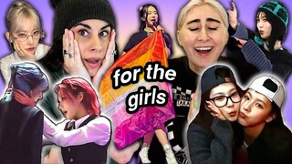 KPOP IDOLS THAT ARE FOR THE GIRLS! 💕 twice, xg, le sserafim,(g)i-dle,dreamcatcher,blackpink reaction