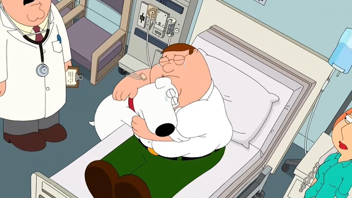 Family Guy #120 Pete goes berserk mode, Brian sacrifices himself as savior