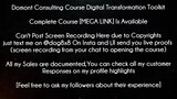Domont Consulting Course Digital Transformation Toolkit download
