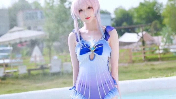 Swimming bro? How about putting Sango no Kami Kokomi in the pool?