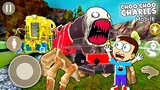 Choo Choo Charles Spider Train - Mobile Game 🤩 | Shiva and Kanzo Gameplay