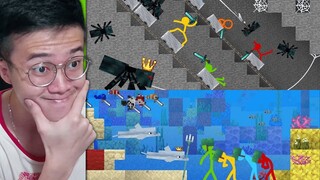 MEMANG THE BEST Animation vs. Minecraft Shorts Ep. 13 14