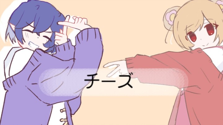นางฟ้าดอกไม้น้อย กวนเซียง ลายมือสั้น チーズ