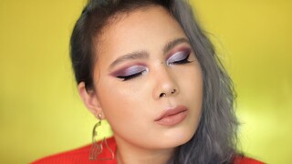 Purple Eyeshadow Tutorial | Cut Crease