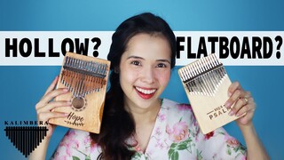 KALIMBERA Hollow and Flatboard kalimba unboxing and review(seizure warning)