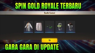 CARA SPIN GOLD ROYALE TERBARU BUNDLE SPA HOLIDAY - FREE FIRE