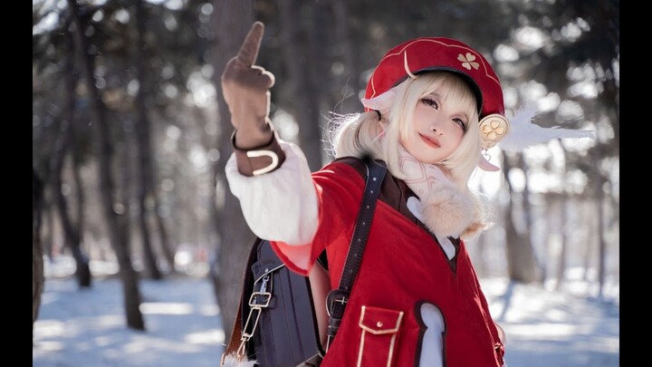 sexycoser.com-Genshin Impact Qute Klee Cosplay