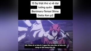 13 Sự thật thú vị về đại tướng quân Benimaru-Tensei Slime Datta Ken p2Anime tomtatanime TenseiSlimeDattaKen chuyensinhthanhslime xuhuong