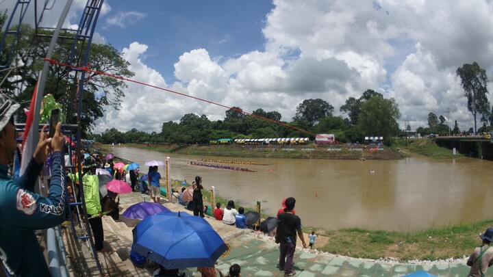 Day 2 of the Annual Royal Cup Long Boat Racing Festival 2026, Kamalasai, Kalasin