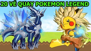 Dùng 20 Vé Quay Pokemon Huyền Thoại DIAGA - Pet Compact - Poke Đại Chiến Top Game Android Ios