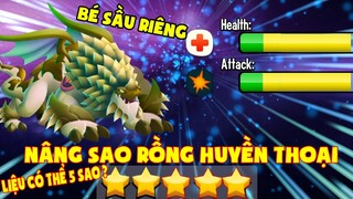 NOOB T GAMING NÂNG SAO RỒNG HUYỀN THOẠI VIP NHẤT ** THỬ THÁCH NÂNG RỒNG LÊN 5 SAO TRONG DRAGON CITY