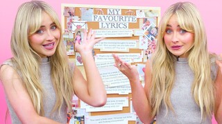 Sabrina Carpenter Breaks Down Her Favourite Lyrics | PopBuzz Meets