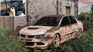 Rebuilding MITSUBISHI LANCER EVOLUTION VIII - Forza Horizon 5 | Thrustmaster T300RS gameplay