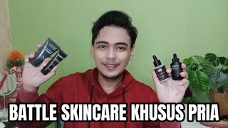 PENGALAMAN PRIBADI : BATTLE SKINCARE COWO "LEOLEO VS ELVICTO" || "INI DIA SKINCARE COWO TERBAIK" !