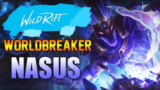 WORLDBREAKER SKIN GAME PLAY - NASUS