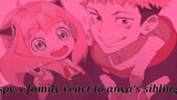 spy x family/anya classmates react to anya's siblings (au)