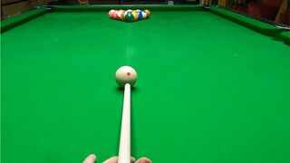 Điều khiển gậy ở mức thấp suốt cả quá trình nha.