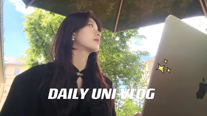 留学VLOG💫穿旗袍上课啦、i人留学有自己的能量恢复法！