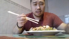 ASMR EATING SOUNDS - MUSHROOMS, ENDIVES, PAPRIKA'S IN OYSTER SAUCE, GARLIC POWDE