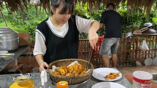 KHÔNG NGỜ BÁNH MÌ CŨ CŨNG CHẾ BIẾN ĐƯỢC MÓN ĂN NGON/LONG KHÁNH QUÊ EM-PP