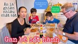 Ăn gan bê sốt hành/bữa cơm gia đình việt Pháp/Cuộc sống pháp/ẩm thực miền Tây Việt nam