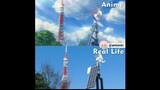 Weathering With You - Anime vs Real Life