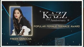 FREEN SAROCHA POPULAR FEMALE TEENAGER AWARD 2023  #freenbeck #srchafreen #beckyarmstrong