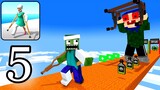 Monster School : GET WELL RUN CHALLENGE 5 - Minecraft Animation