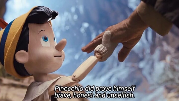 The Ending Scene of Pinocchio - Disney Remake
