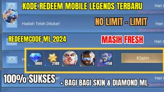 BURUAN REDEEM! KODE REDEEM ML TERBARU KODE REDEEM MOBILE LEGENDS HARI INI UPDATE MARET 2024