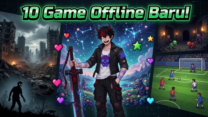 10 Game Offline Baru Terbaik Android 2026!