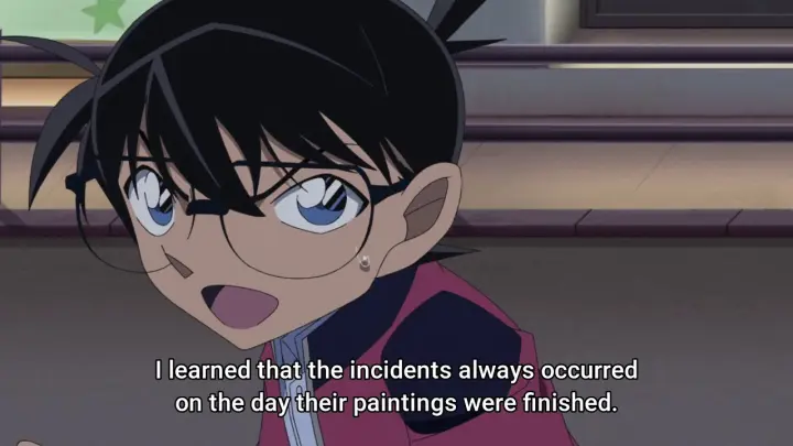 detective conan ran in danger