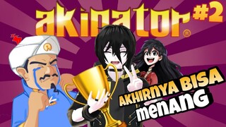 BEGINI CARA NGALAHIN OM JIN! - Akinator Part 2 | VTuber Indonesia ~ Akhirnya Menang Wkwk