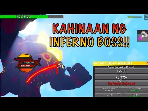 EASY TIPS PARA MATALO ANG INFERNO FINAL BOSS ANIME FIGHTING SIMULATOR