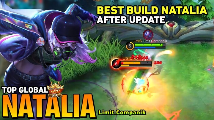 NATALIA BEST BUILD IN 2022 [Top Global Natalia] by Limit - Mobile Legends