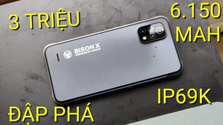 Đánh giá có tâm UMIDIGI BISON X10S mua LZĐ 3TR: SIÊU ĐẸP, PIN 6.150 MAH, IP69K, LIÊN QUÂN 60 FPS...